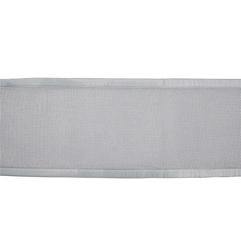 BreathableBaby - Classic Breathable Mesh Crib Liner, Gray Image 9