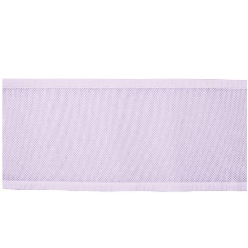 BreathableBaby - Classic Breathable Mesh Crib Liner, Lavender Image 4