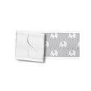 BreathableBaby - Classic Breathable Mesh Crib Liner, Peaceful Elephant Gray Image 5