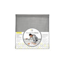 BreathableBaby - Classic Breathable Mesh Crib Liner, Peaceful Elephant Gray Image 9