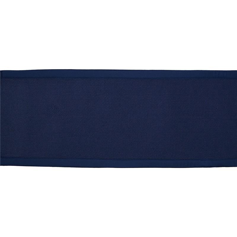 BreathableBaby - Classic Breathable Mesh Crib Liner, True Navy Image 3