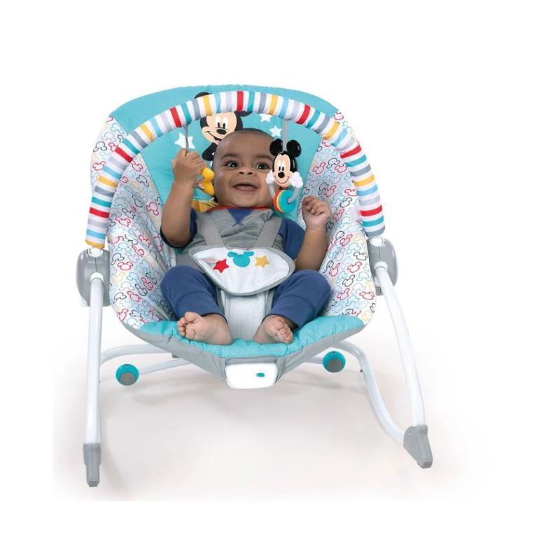 Bright Starts - Disney Baby Mickey Mouse Infant To Toddler Rocker Image 2