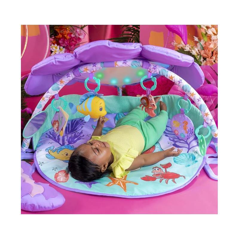Bright Starts - The Little Mermaid Twinkle Trove Lights & Music Activity Gym Image 3