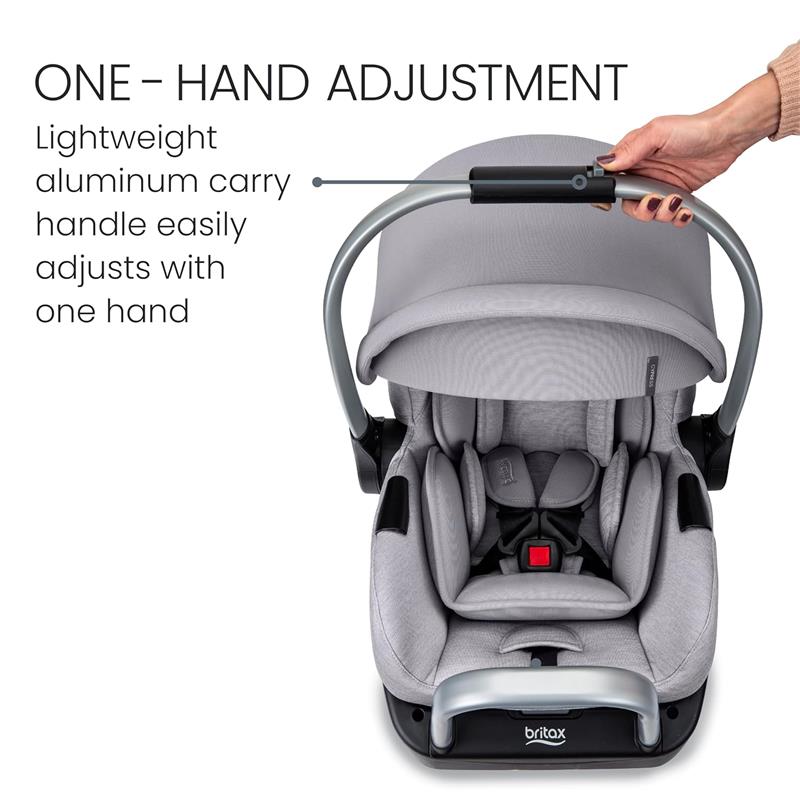 Britax - Cypress Infant Car Seat, Ponte Glacier Image 5