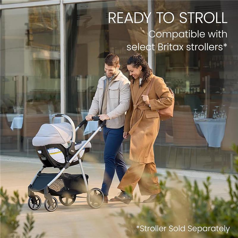 Britax - Cypress Infant Car Seat, Ponte Glacier Image 6