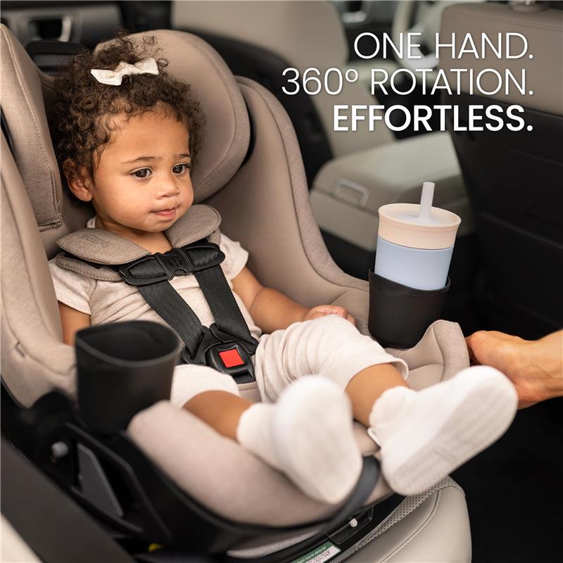 britax 3 in one car seat Britax Galaxy 360 Slim Rotating Convertible Car Seat Teak