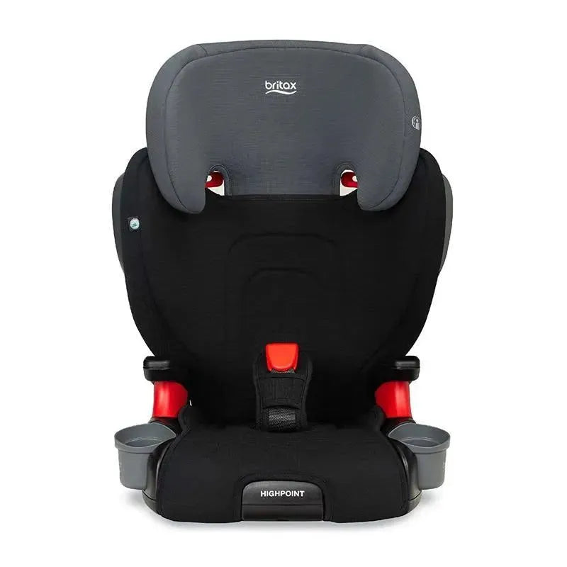 Britax Highpoint 2-Stage Belt Positioning Booster Car Seat, Black Om