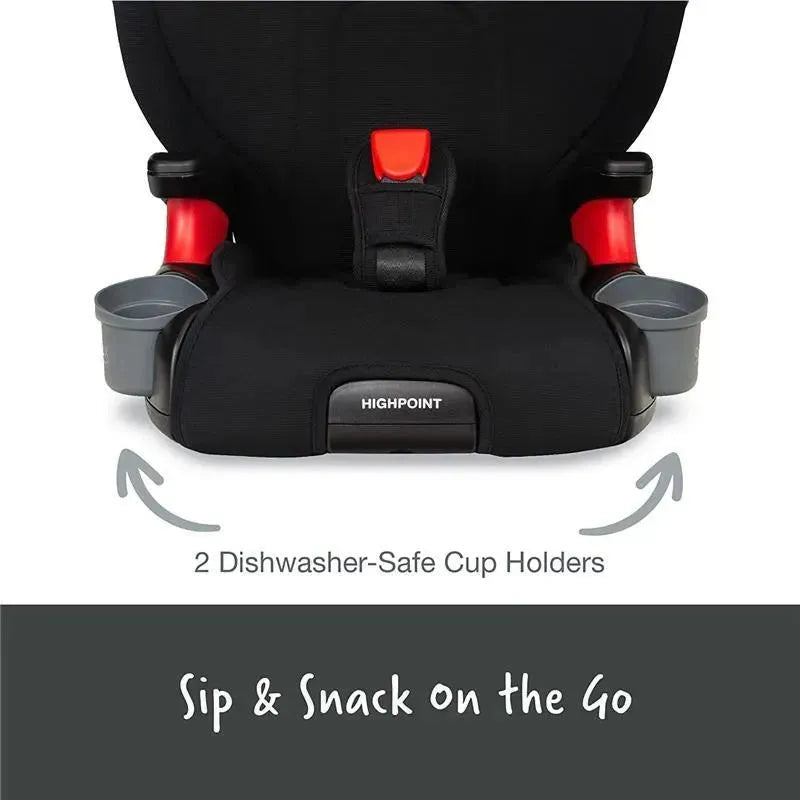 britax highpoint remove back Britax - Highpoint 2-Stage Belt Positioning Booster Car Seat, Black Ombre