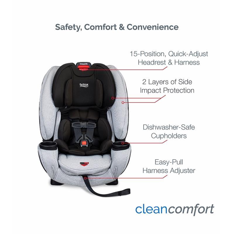 Britax - One4Life ClickTight All-in-One Car Seat, Clean Comfort Image 4