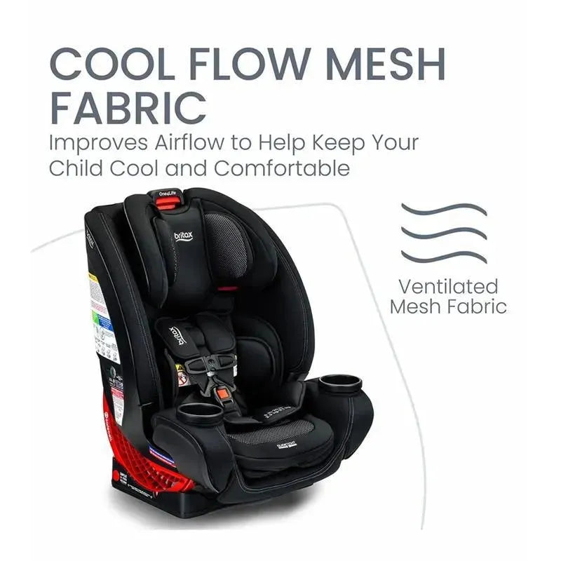 Britax One4Life ClickTight All-in-One Car Seat, Cool Flow Carbon