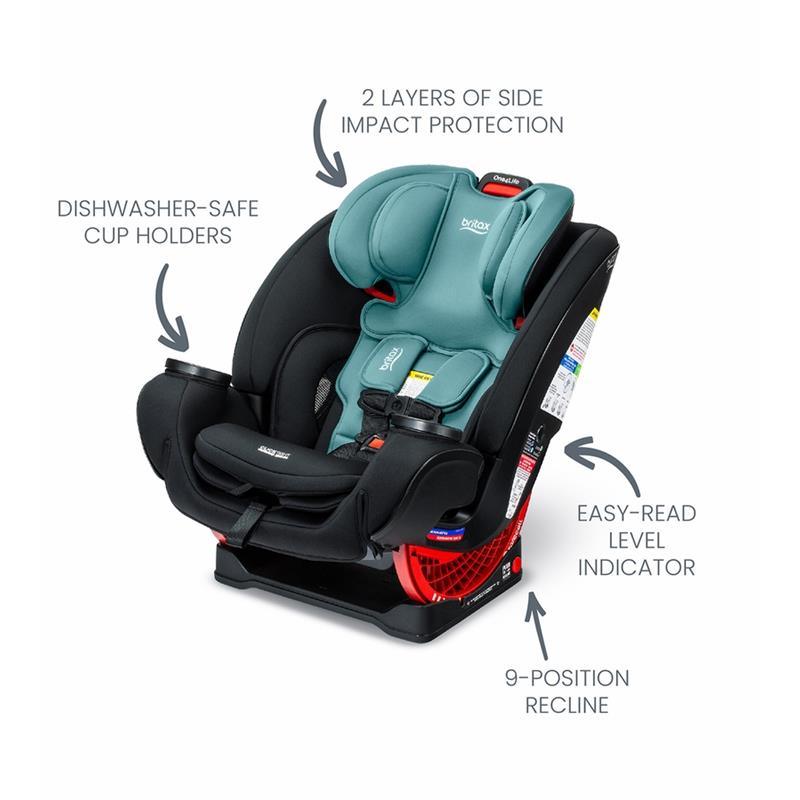 Britax - One4Life ClickTight All-in-One Car Seat, Jade Onyx Image 3