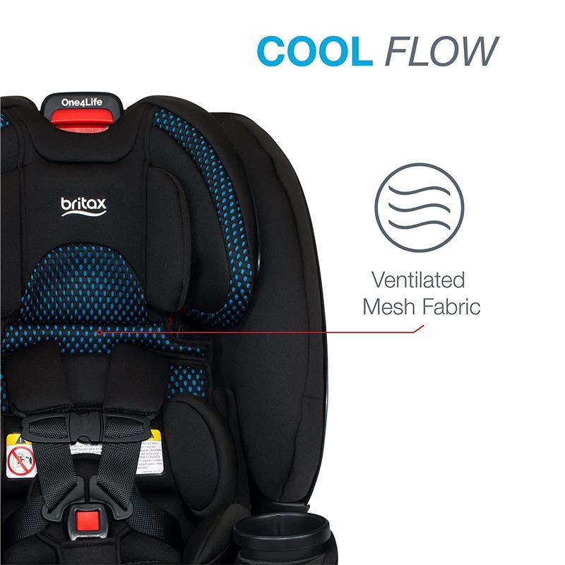 Britax - One4Life ClickTight All-in-One Convertible Car Seat, Coolflow Teal Image 8
