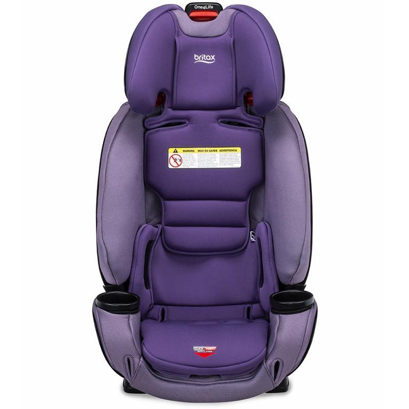 Britax - One4Life Clicktight All-in-One Convertible Car Seat, Plum (Safewash) Image 2