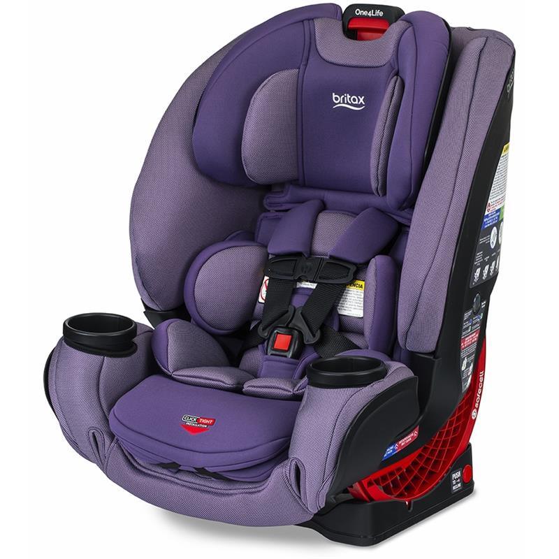 Britax - One4Life Clicktight All-in-One Convertible Car Seat, Plum (Safewash) Image 9