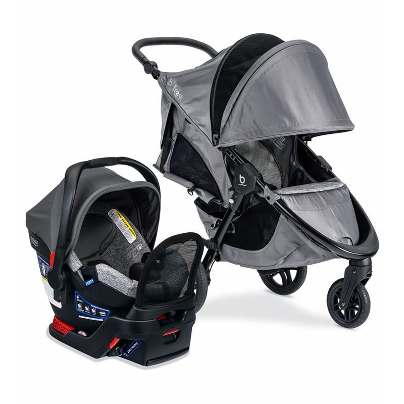 Britax Travel System, B-Free Sport, B-Safe Gen2 Flexfit Plus Us - Asher - Baby Stroller Image 1