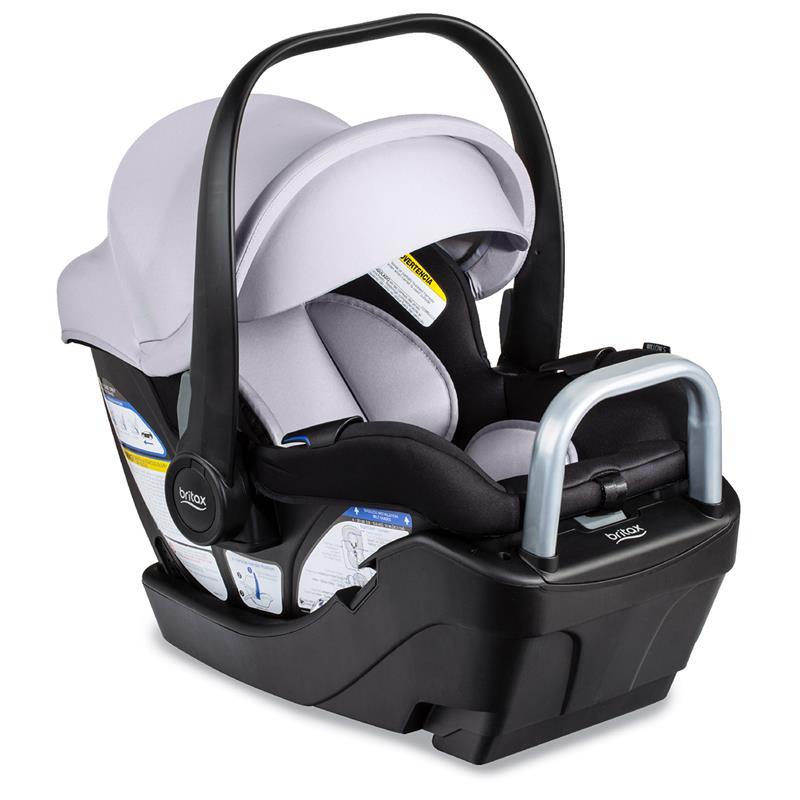 Britax - Willow S Infant Car Seat with Alpine Anti-Rebound Base, Glacier Onyx Image 1