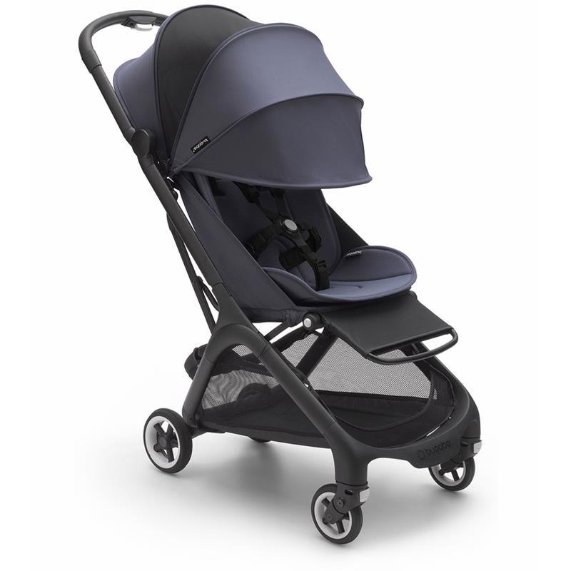 Bugaboo - Butterfly Complete Compact Stroller, Black/Stormy Blue Image 4