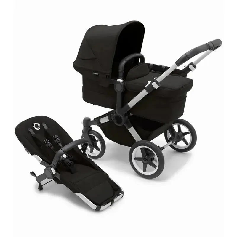 how to assemble bugaboo donkey 5 Bugaboo - Donkey 5 Mono Complete Single-to-Double Stroller, Aluminum/Midnight Black