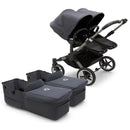 Bugaboo Donkey 5 Twin Complete Stroller - Stormy Blue | Graphite Image 1