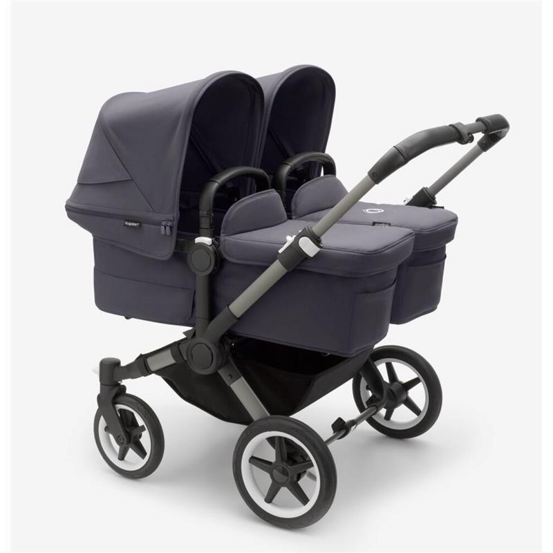 Bugaboo Donkey 5 Twin Complete Stroller - Stormy Blue | Graphite Image 3