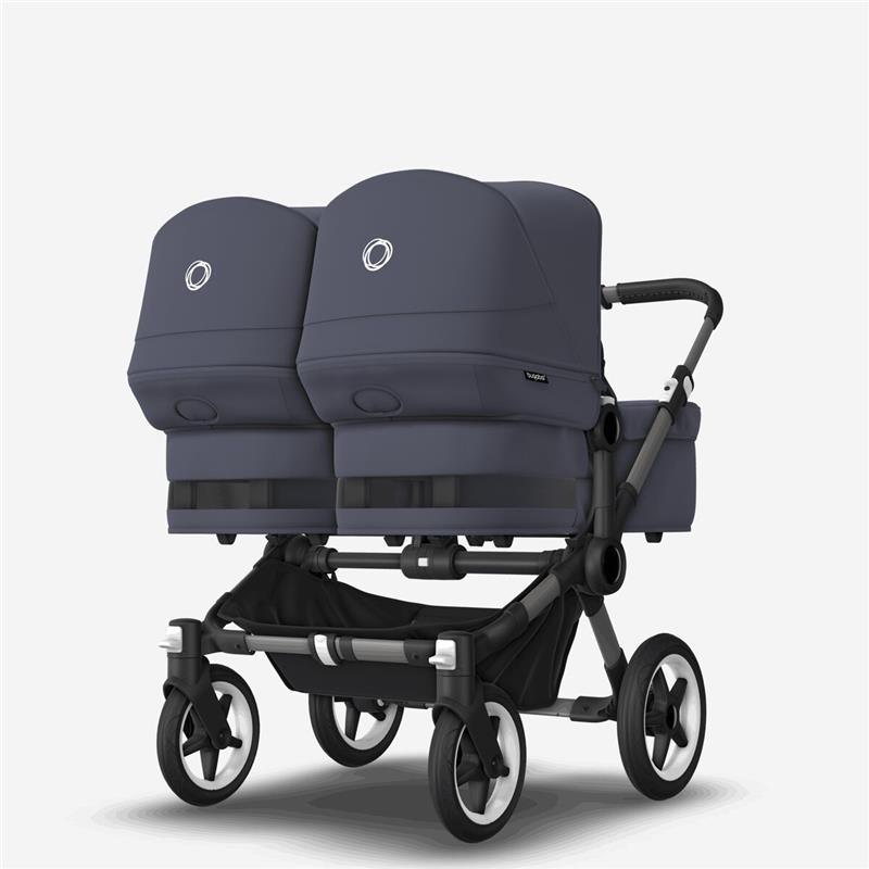Bugaboo Donkey 5 Twin Complete Stroller - Stormy Blue | Graphite Image 4