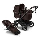 Bugaboo Donkey 6 Complete Stroller, Black/Cocoa Brown Image 1