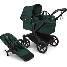 Bugaboo Donkey 6 Complete Stroller Black/Fern Green Image 1