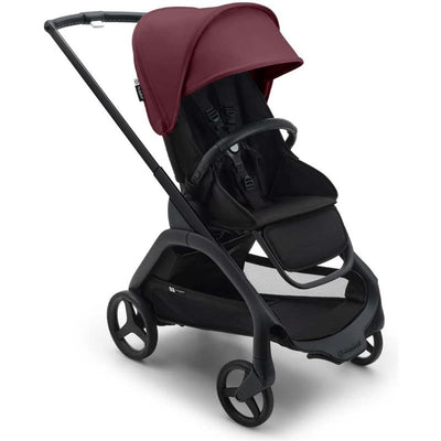 Bugaboo - Dragonfly Seat Complete, Black/Dark Cherry-Dark Cherry Image 1