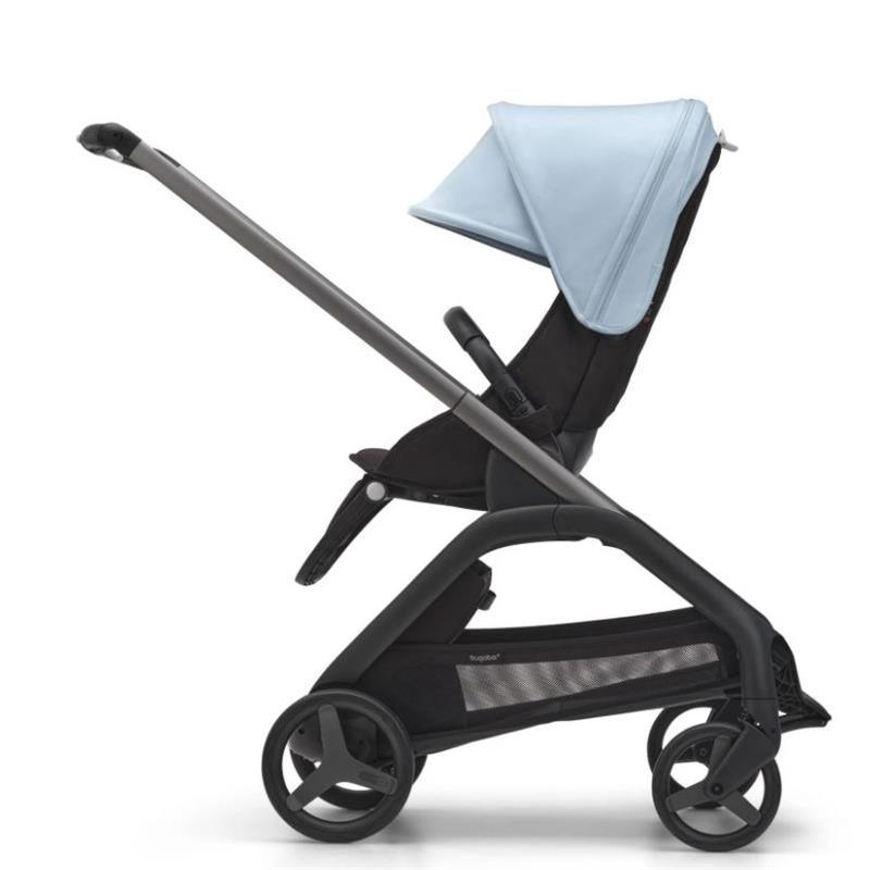 Bugaboo - Dragonfly Stroller and Bassinet Complete, Graphite/Midnight Black/Skyline Blue Image 5