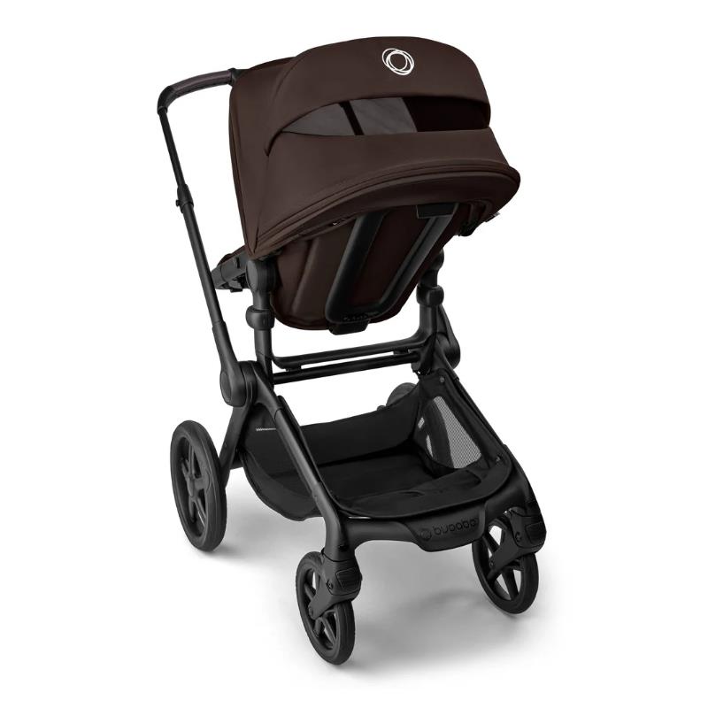 Bugaboo Fox 5 Renew Complete Bassinet & Seat, Black/Cocoa Brown Image 10