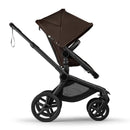 Bugaboo Fox 5 Renew Complete Bassinet & Seat, Black/Cocoa Brown Image 3