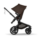 Bugaboo Fox 5 Renew Complete Bassinet & Seat, Black/Cocoa Brown Image 4