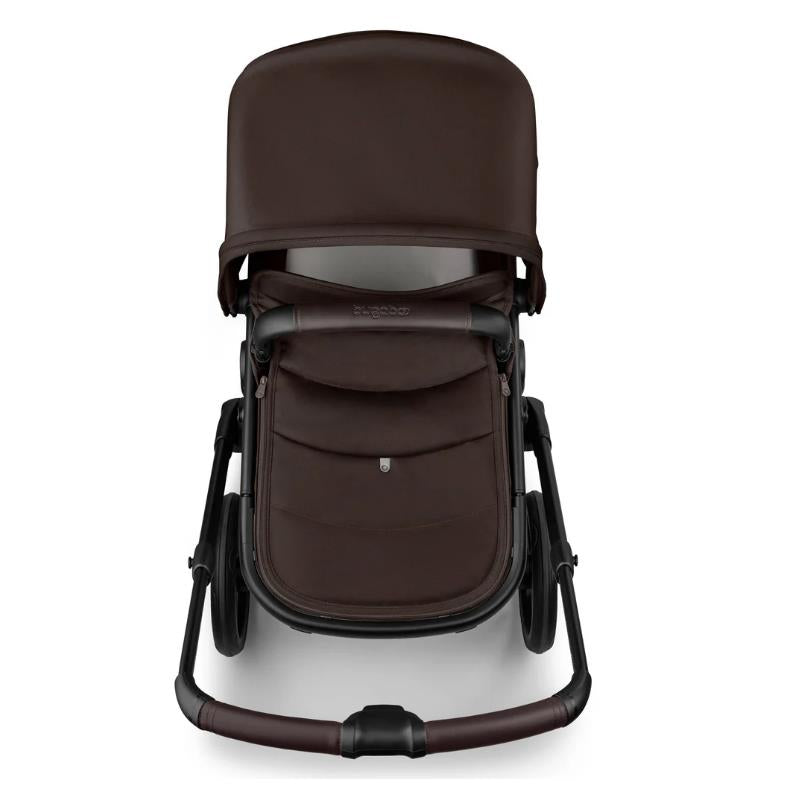 Bugaboo Fox 5 Renew Complete Bassinet & Seat, Black/Cocoa Brown Image 8