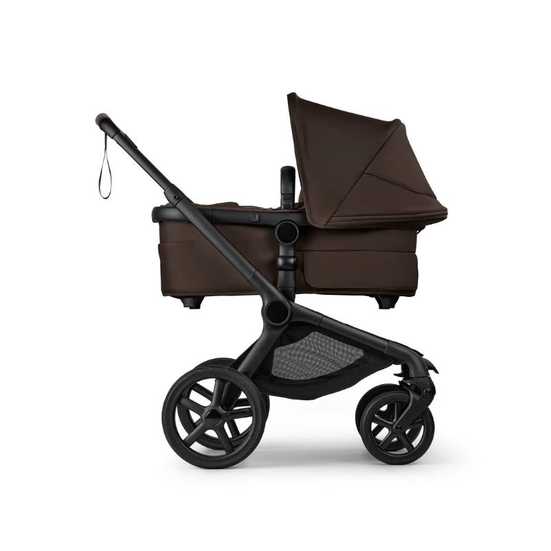 Bugaboo Fox 5 Renew Complete Bassinet & Seat, Black/Cocoa Brown Image 9