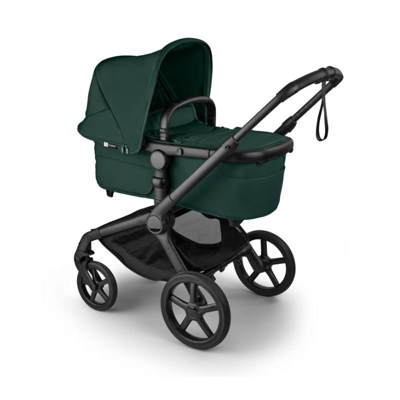 Bugaboo Fox 5 Renew Complete Bassinet & Seat, Black/Fern Green Image 11