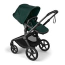 Bugaboo Fox 5 Renew Complete Bassinet & Seat, Black/Fern Green Image 2
