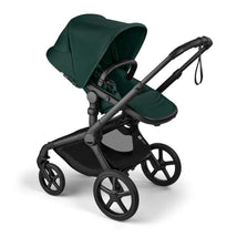 Bugaboo Fox 5 Renew Complete Bassinet & Seat, Black/Fern Green Image 2