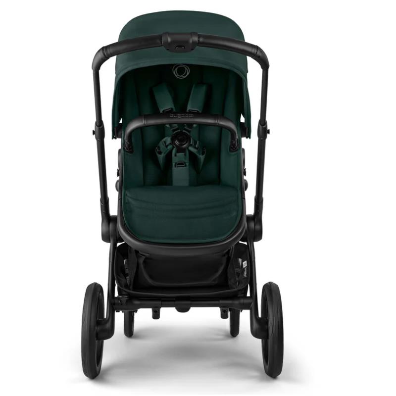 Bugaboo Fox 5 Renew Complete Bassinet & Seat, Black/Fern Green Image 5