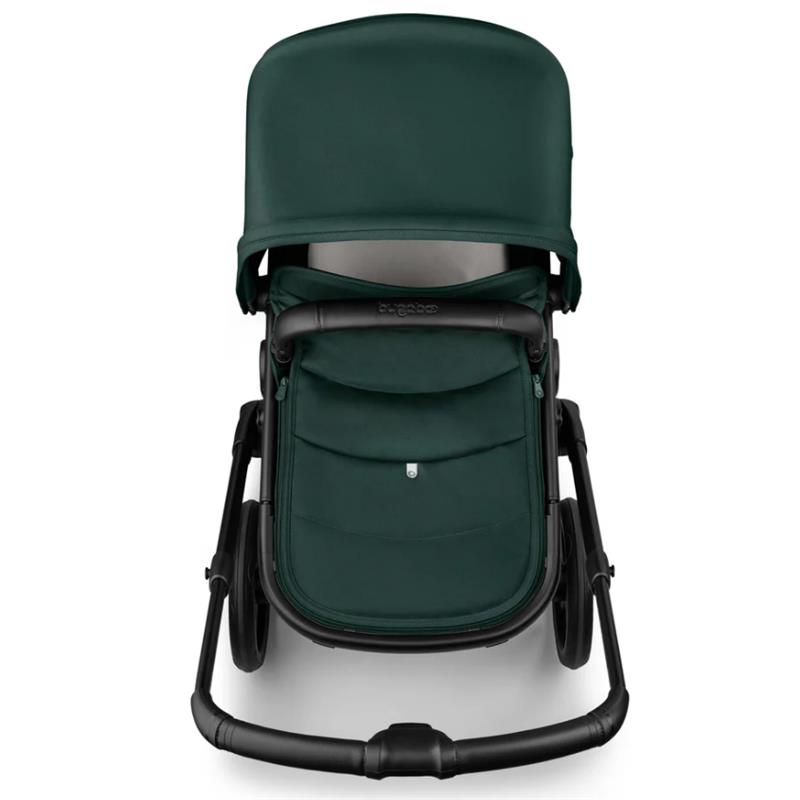 Bugaboo Fox 5 Renew Complete Bassinet & Seat, Black/Fern Green Image 9