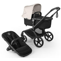 Bugaboo - Fox 5 Renew Complete Bassinet & Seat, Misty White Image 1