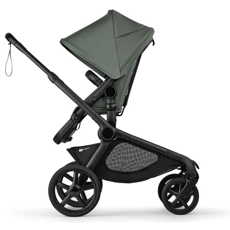 Bugaboo - Kangaroo Complete Single-to-Double Stroller, Black/Forest Green Image 3