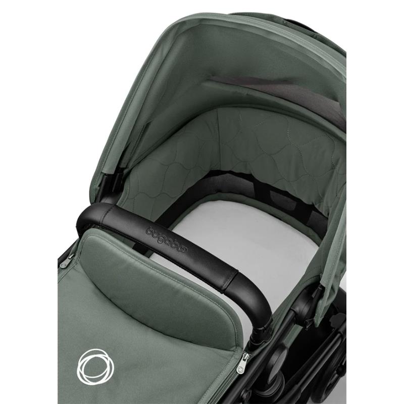 Bugaboo - Kangaroo Complete Single-to-Double Stroller, Black/Forest Green Image 7