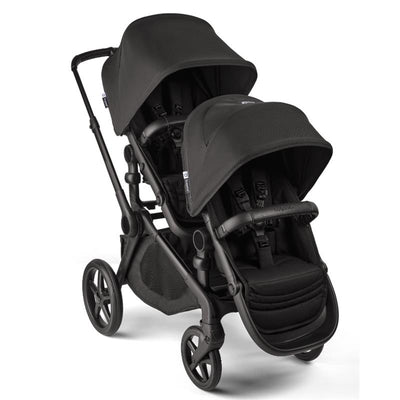 Bugaboo - Kangaroo Double Stroller, Black/Midnight Black Image 1