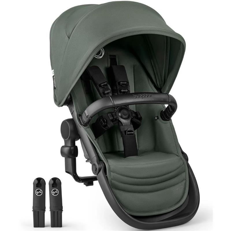 Bugaboo - Kangaroo Sibling Seat, Black/Forest Green Image 1