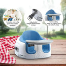 Bumbo - Grey Infant Floor Seat Baby Sit up Chair Image 4