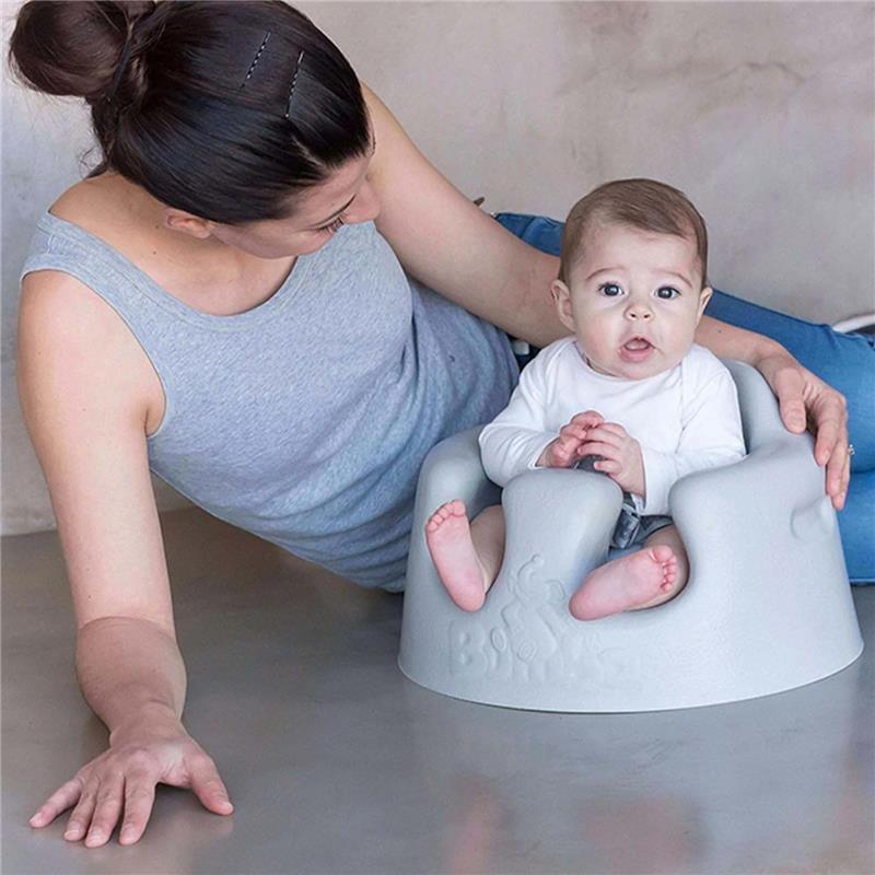 Bumbo - Grey Infant Floor Seat Baby Sit up Chair Image 7
