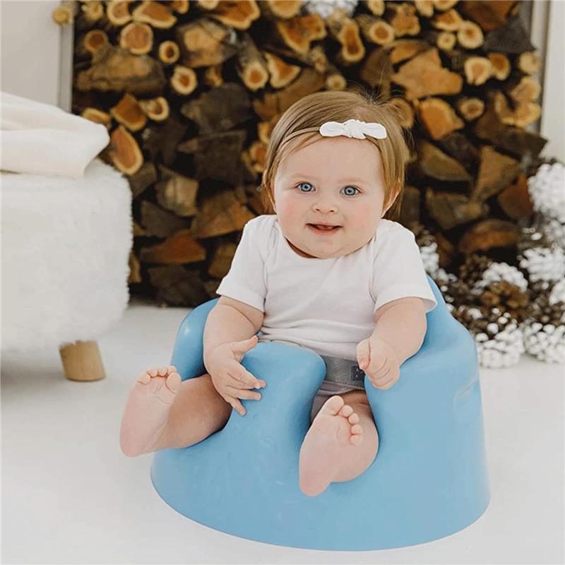 Bumbo - Blue Infant Floor Seat Baby Sit up Chair Image 2