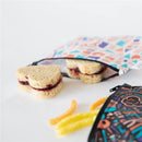 Bumkins 2Pk Reusable Sandwich & Snack Bags, Born This Way Kindness Image 2