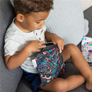 Bumkins 2Pk Reusable Sandwich & Snack Bags, Born This Way Kindness Image 3