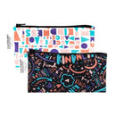 Bumkins 2Pk Reusable Snack Bags Born This Way Kindness Image 1